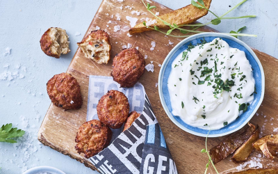 Ny dansk snack frikadelle kom igennem nåleøjet på verdens største fiskemesse